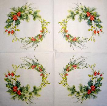 198 Christmas Flowers - 3-ply